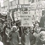 Organized Working Women joins the 1978 International Women's Day March in Toronto.