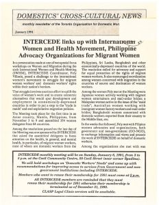 thumbnail of Domestics’ Cross-Cultural News – January 1991