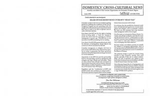 thumbnail of Domestics’ Cross-Cultural News – June 1995