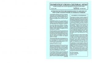 thumbnail of Domestics’ Cross-Cultural News – October 1994