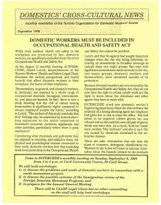 thumbnail of Domestics’ Cross-Cultural News – September 1990