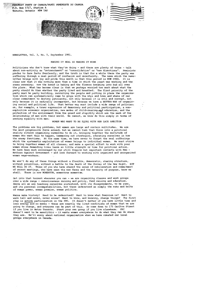 thumbnail of FeministPartyOfCanada-03-05-September-1981