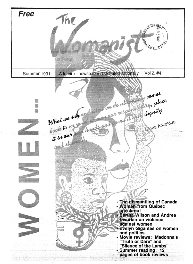 thumbnail of The Womanist – Vol. 2, Issue 4 – Summer 1991