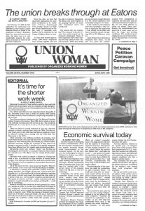 thumbnail of Union Woman – Vol. 7, No. 2 – April-May 1984