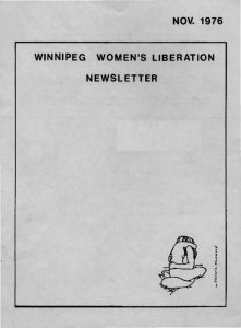 thumbnail of WinnipegWomen'sLiberation-November-1976