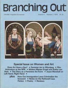 Branching Out Women and Art cover