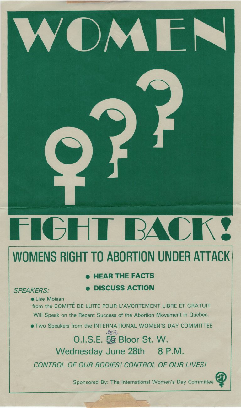 Women Fight Back! Women’s Right To Abortion Under Attack – Rise Up ...