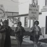 Organized Working Women played a significant role in organizing strong labour and feminist solidarity for the striking women at Fleck.