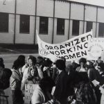 Organized Working Women was part of building the Women's Solidarity Pickets at Fleck in 1978. Buses of women from Toronto joined the women strikers who had signed with U.A.W. and were seeking a first contract.