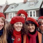 The Red Berets at Toronto International Women's Day, March 7, 1981.