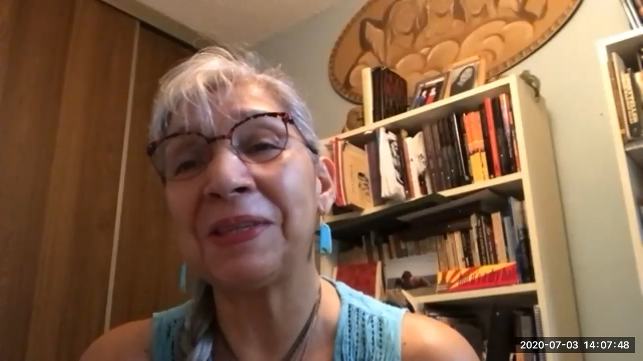 Still from Video of Monique Mojica