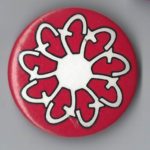 Undated feminist button