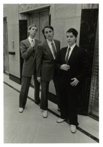 Janice Hladski, Louise Garfield, and Johanna Householder as The Clichettes in an undated photo by Pamela Harris. Photo used with permission of photographer.