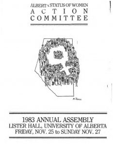 thumbnail of AlbertaStatusofWomenActionCommittee-1983-AnnualAssemblyBooklet