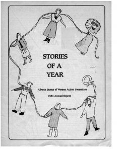 thumbnail of AlbertaStatusofWomenActionCommittee-1984- AnnualReport