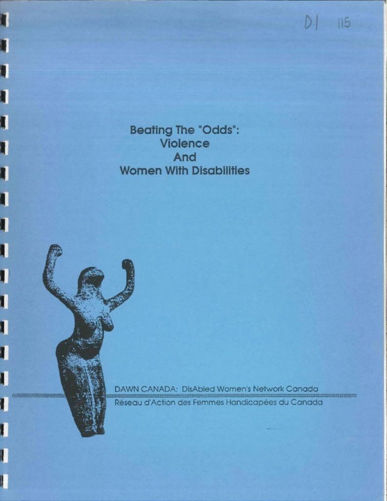 thumbnail of Beating the Odds: Violence against Women with Disabilities