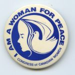 The Congress of Canadian Women began in the 1950s. As an organization, it was primarily concerned with peace issues, children's rights, poverty and discrimination.