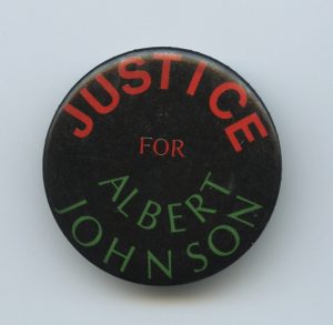 On August 26, 1979 Albert Johnson, a 35-year-old Jamaican Canadian, was shot dead in his home. He was known to have mental health struggles. Immediately, the Black community organized. The Black Action Defense Committee (BADC) along with over 30 community organizations mobilized 2,000 people to march from Oakwood/Vaughn to 13th division headquarters to protest Johnson's murder. Again on October 14, 1979, 1000 people protested at Toronto City Hall. The Albert Johnson Committee Against Police Brutality had three demands: 1. They demanded that the two police officers be charged with murder instead of manslaughter. 2. They requested that Toronto police provide full compensation to Johnson's wife and four children. 3. They demanded the Province of Ontario and Attorney-General Roy McMurty establish an independent civilian review board for complaints against the police. November, 1980, both police officers, Cargnelli and Inglis, were acquitted of manslaughter charges. BADC continued to protest and finally in 1988, Toronto police made a secret settlement in court after the Johnson family filed a civil lawsuit against them. The Special Investigations Unit (SIU) was created in 1990 as a way to increase police accountability in the investigation of civilian murders. Despite the historic and ongoing limitations of the SIU, the reform was a victory for the Black community because it was an acknowledgement that anti-Black racism and police brutality are systemic problems that require institutional reform. In a related protest, on February 20, 1981, Lemona Johnson, Albert's widow, spoke outside 52 division headquarter at a massive protest against the vicious police attack on the city's gay bath houses just two weeks earlier. She, and others, drew the parallels between police violence against the Black community and the gay community.