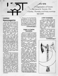 thumbnail of Lesbian Perspective – June 1979