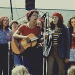 The Red Berets play at the first Lesbian and Gay Pride Day in Toronto on June 28, 1981.