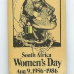 The Toronto-based South African Women's Day Committee organized a rally on August 9 1986 to mark the 30th anniversary of South African Women's Day. On that date in 1956, 20,000 women of all races from across South Africa came together and marched to Pretoria to protest the issuing of the passbook to African women. It was one of the most memorable demonstrations in the history of the South African fight against apartheid. The 1986 commemoration also recognized the contributions, courage and determination of South African women over years of struggle for a just society. Solidarity with the women of South Africa was also part of the Toronto 1986 International Women's Day theme "Women Say No to Racism".