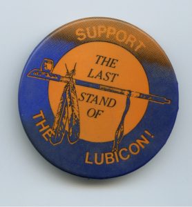 In the 1970s, despite a long standing dispute with the Lubicon Cree over land rights, the Alberta government leased areas of their traditional lands for resource exploration and development. This has had severely destructive effects on the natural environment and the Lubicon people, their culture and way of life. Indigenous women have deeply impacted by and also part of the long struggle for survival.