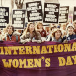 Toronto International Women's Day March in 1983 protests Mini-Skools.