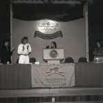 Sunera Thobani, President of the National Action Committee on the Status of Women, is a keynote speaker at the 1994 Canadian Auto Workers Women's Conference.