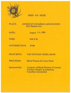 thumbnail of Toronto Chapter Flyers – Examples of Social Events