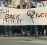 Photo taken at IWD March in Vancouver in 1985.