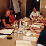 This photo was taken at one for the first OSSTF Status of Women Committee meetings. The Committee was created by a motion at the Annual Meeting in 1981.