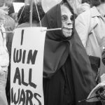 The International Women’s Day Committee was one of many groups to support the October 22, 1983 “Refuse the Cruise” protest in Toronto. The march was co-sponsored by the Toronto Disarmament Network (TDN) and the Against Cruise Testing Coalition (ACT).