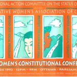 After being largely shut out of constitutional discussions taking place between the government and Aboriginal organizations on the issue of Aboriginal right to self-governance, the Native Women’s Association of Canada (NWAC) opposed the Charlottetown Accord reached by the federal and provincial leaders in 1992. It argued that their exclusion from the discussions was a violation of the Charter of Rights and Freedoms and that they would not accept Aboriginal self-government without the equal rights of Indigenous women being protected in any new Constitution. During the 1992 round of constitutional debate the National Action Committee on the Status of Women (NAC) also took a controversial stand against the Charlottetown Accords, arguing for the need to protect the equality rights for women won in the 1982 Constitution and Charter of Rights and Freedoms. In August 1992, the NAC and NWAC held a joint conference and consultation to share their points of view and discuss what action to take.